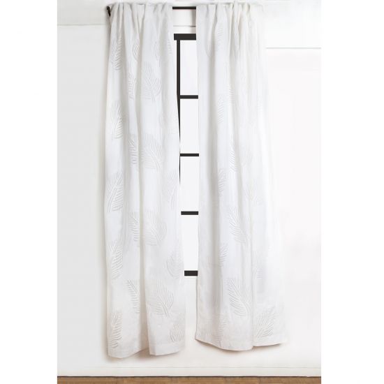 Palm Applique Curtain